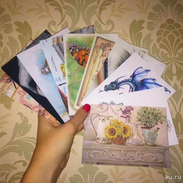 Красивое оформление открыток для посткроссинга