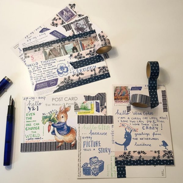 Идеи оформления открыток для посткроссинга