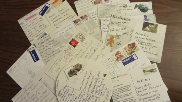 Почтовые открытки для посткроссинга