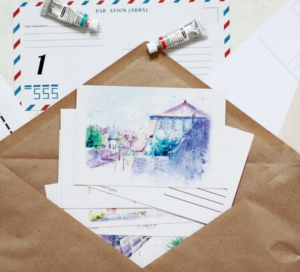 Магазин открыток для посткроссинга