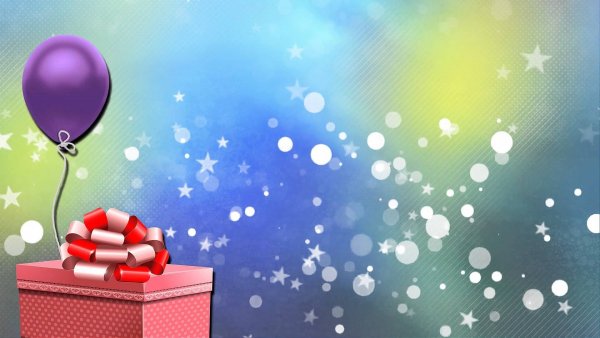 Фон для презентации день рождения