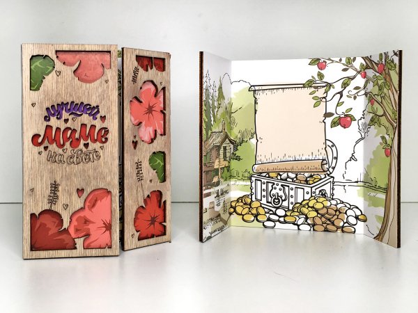 Открытки из фанеры