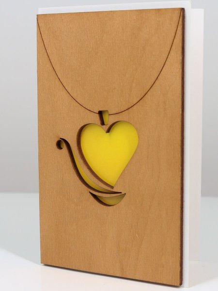 Открытки из дерева