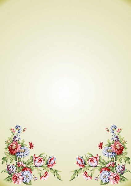 Подложки для открыток