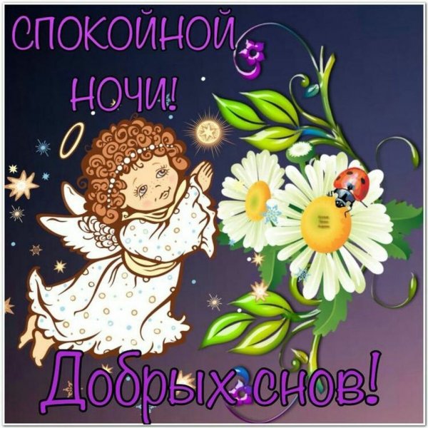 Открытки спокойной ночи красивые