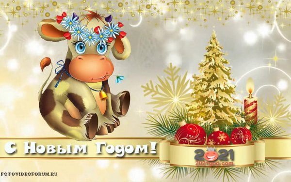 Новый год 2021 год быка