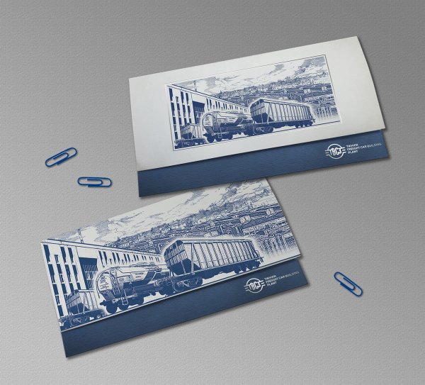 Оригинальные корпоративные открытки