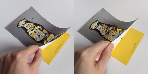 Открытка корпоративная креатив