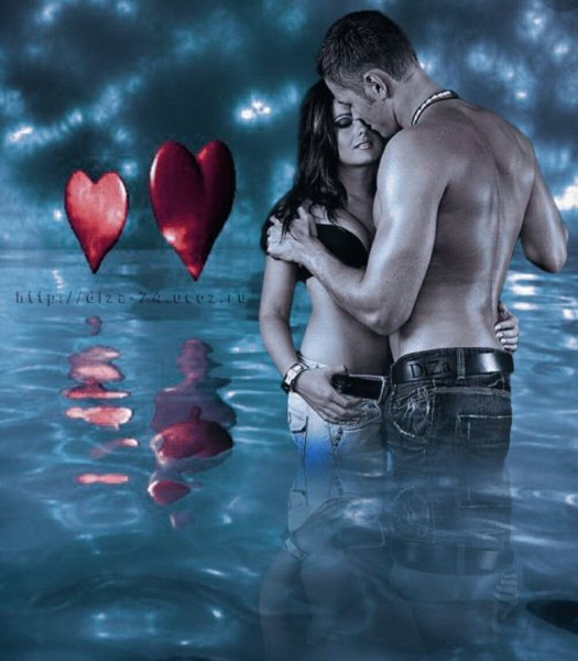 Романтическая открыточка