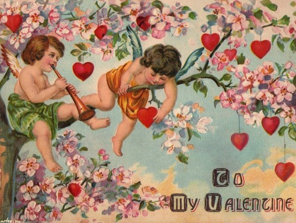 Картина на день Святого Валентина