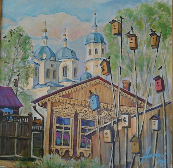 Свято Троицкий храм Енисейск