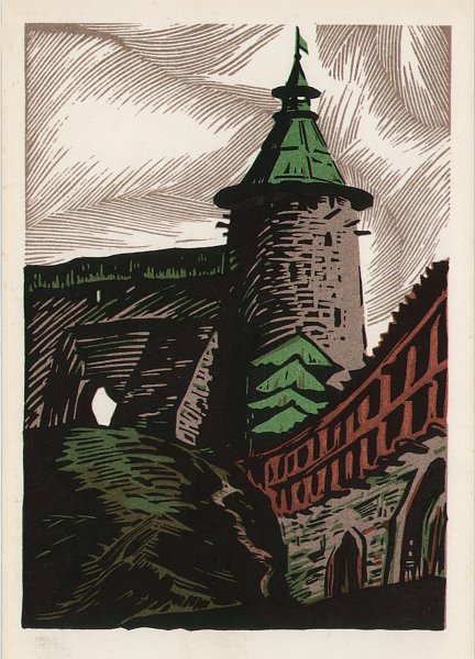 Псков на старых открытках