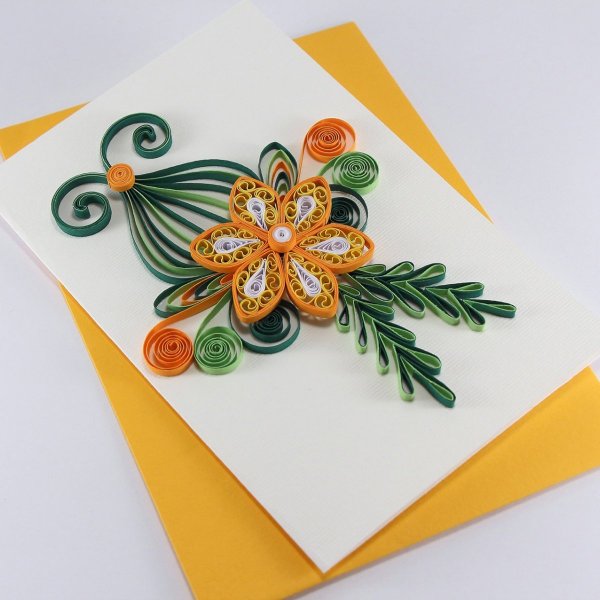 Открытки в технике квиллинг