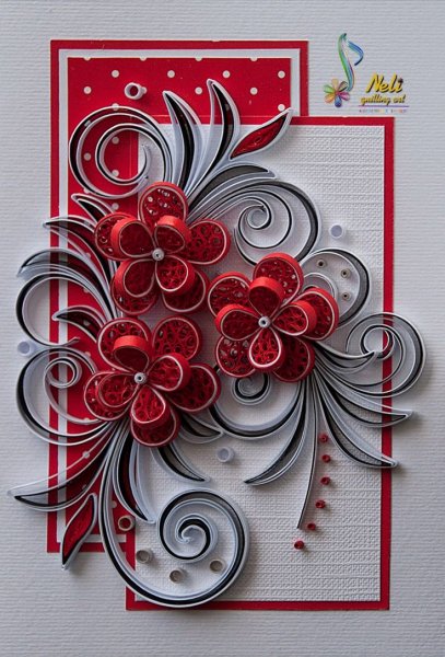 Открытки с Квиллингом