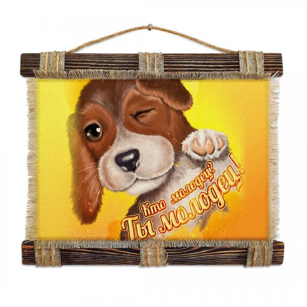 Собака умница