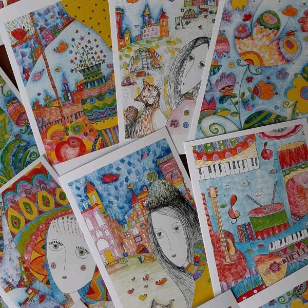 Открытка авторская