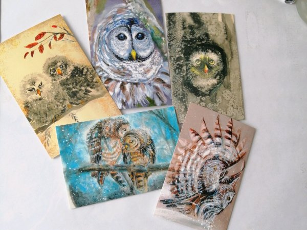 Уникальные авторские открытки