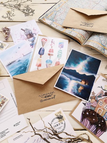 Стильные открытки