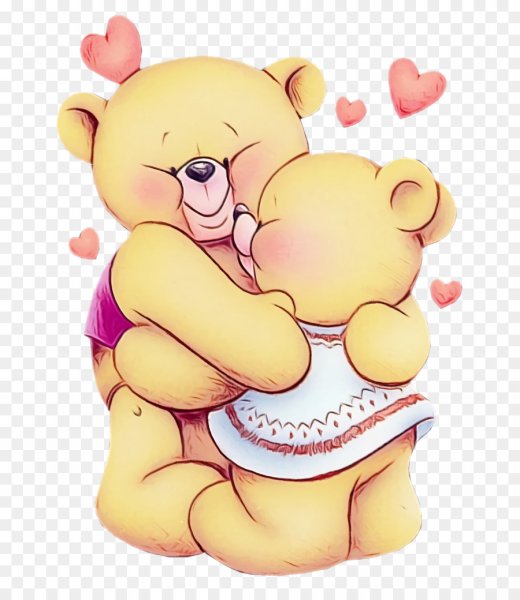 Влюбленные мишки