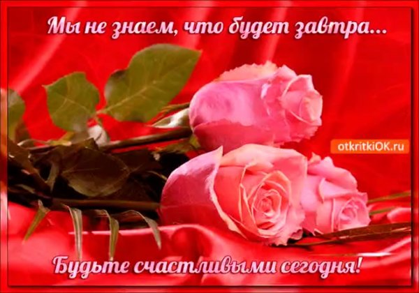 Пожелания для тебя