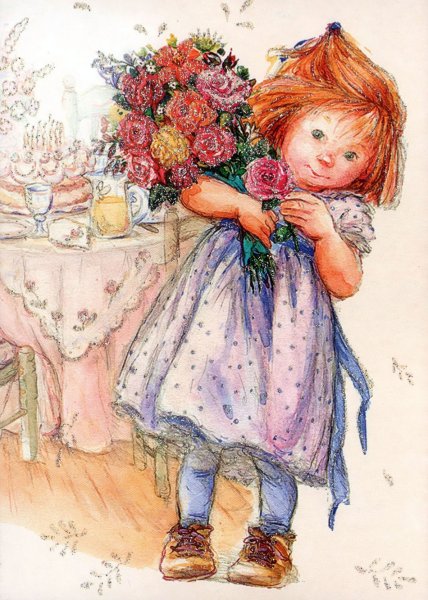 Картины Лизи Мартин с днем рождения