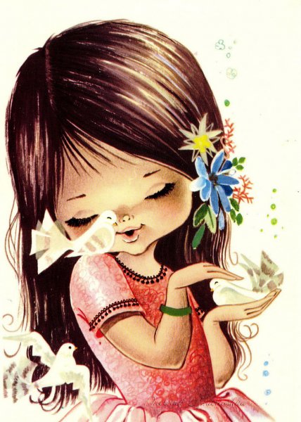 Детки художницы Ruth Morehead