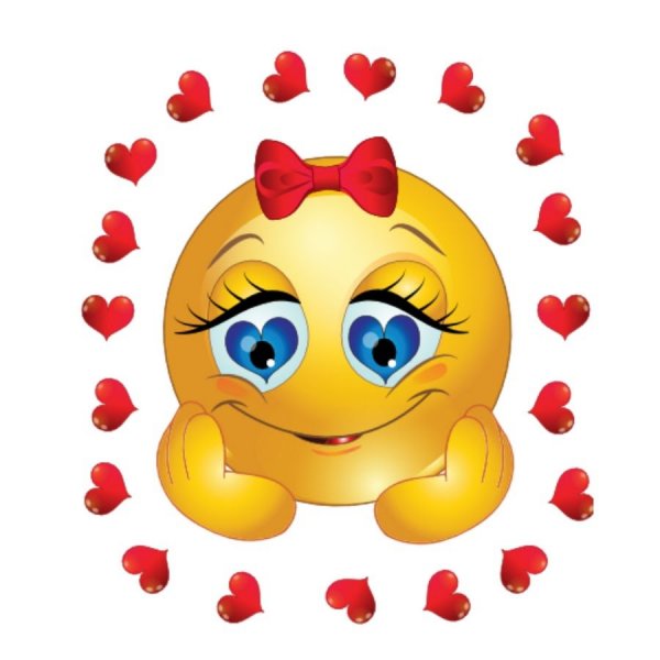 Смайлики с поцелуйчиками