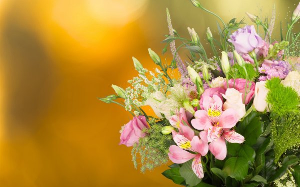 Фон с цветами