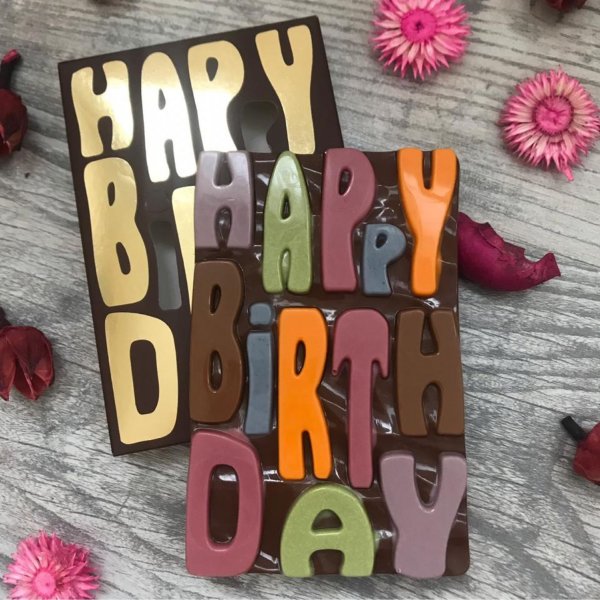 Шоколад ручной работы открытки