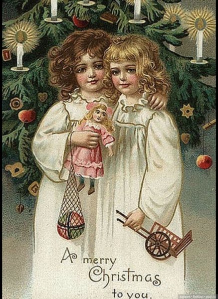 Рождественская открытка