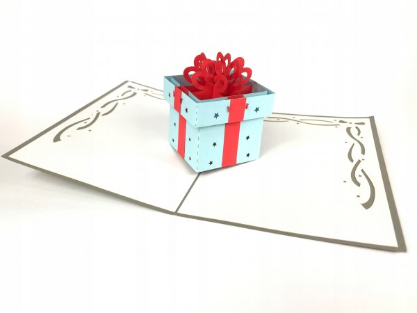 Открытка с подарком внутри