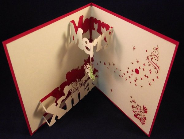 Объемная открытка своими руками