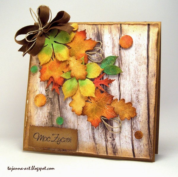 Скрапбукинг в стиле осень