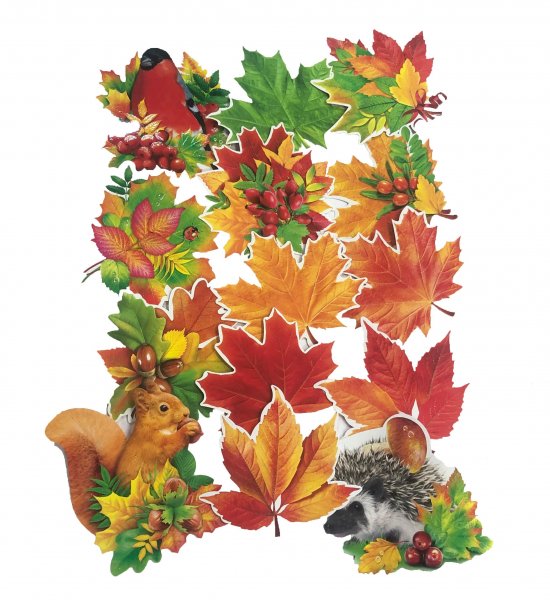 Украшение на скотче осенняя тематика