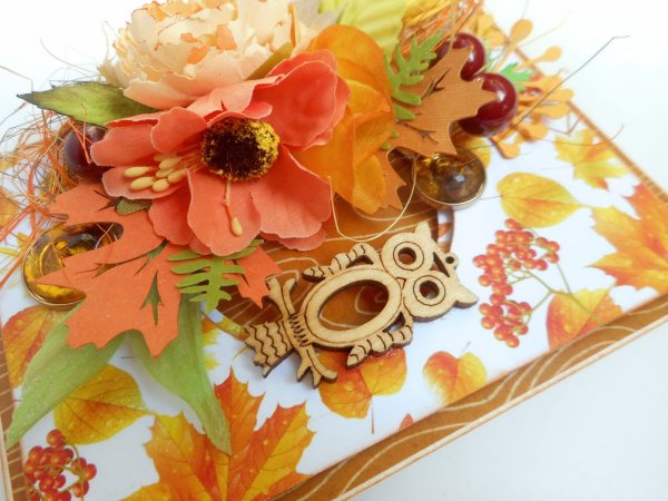 Осенняя открытка своими руками