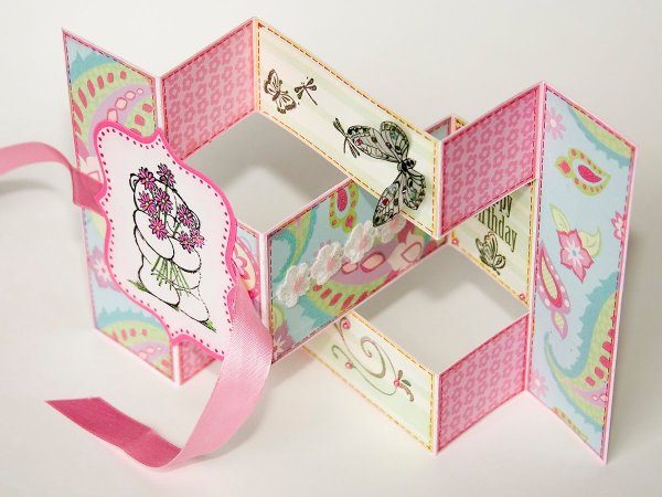 Открытка раскладушка мастер класс