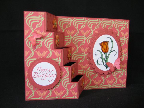 Раскладная открытка своими руками