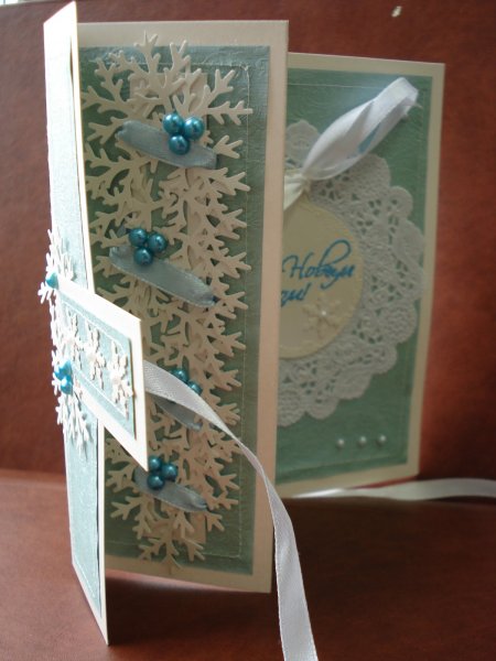 Новогодняя открытка раскладушка