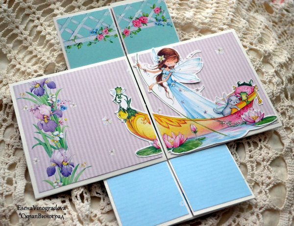 Скрапбукинг для начинающих бесконечная открытка