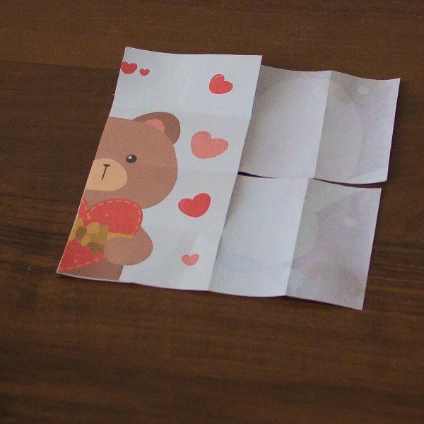 Скрапбукинг бесконечная открытка