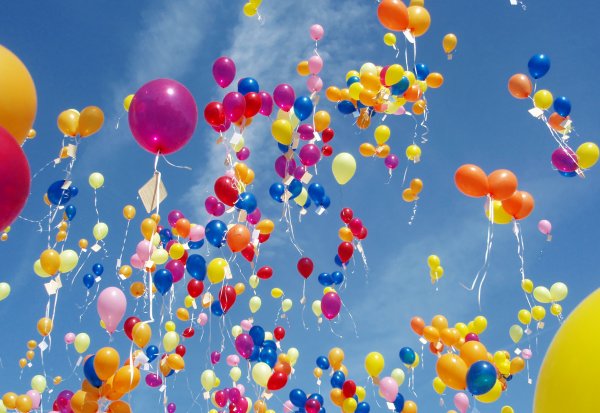 Шарики в небе