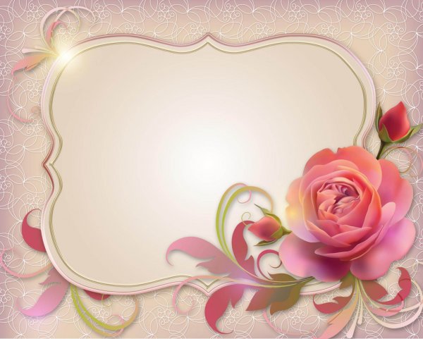 Макет поздравительной открытки