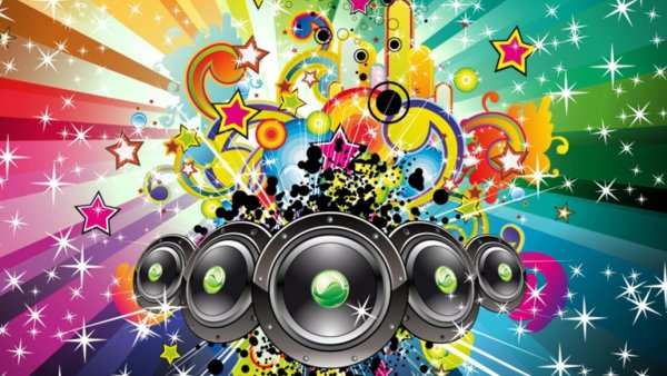 Фон в стиле стиляг