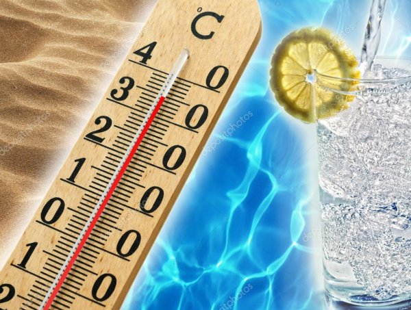 Жара лето градусник