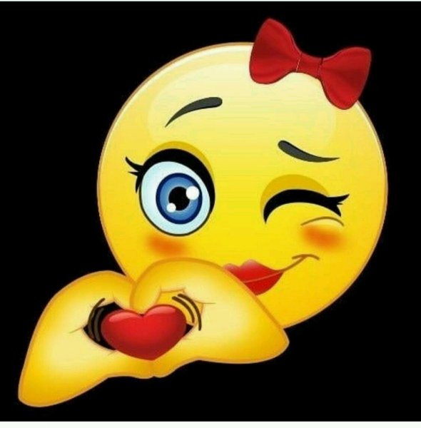 Смайлик поцелуйчик
