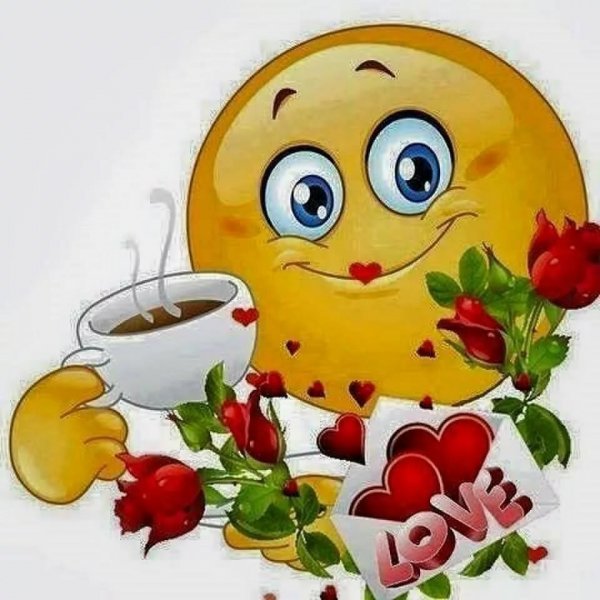 Стикеры с добрым утром прикольные