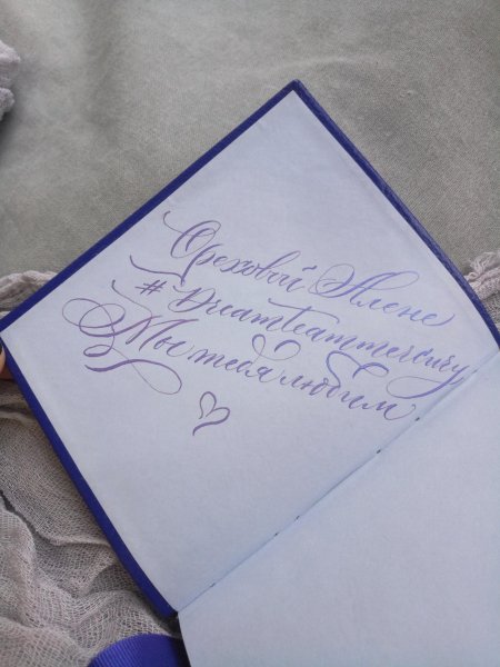 Красиво подписать открытку