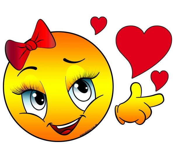 Смайлик с поцелуйчиком
