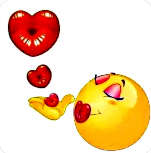 Смайлики с поцелуйчиками