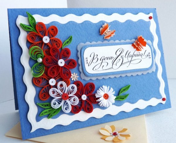 Красивые открытки своими руками